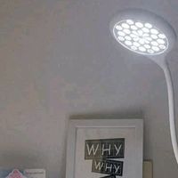 心有所属夹子台灯宿舍大学生学习护眼小台灯卧室床头灯充电led阅