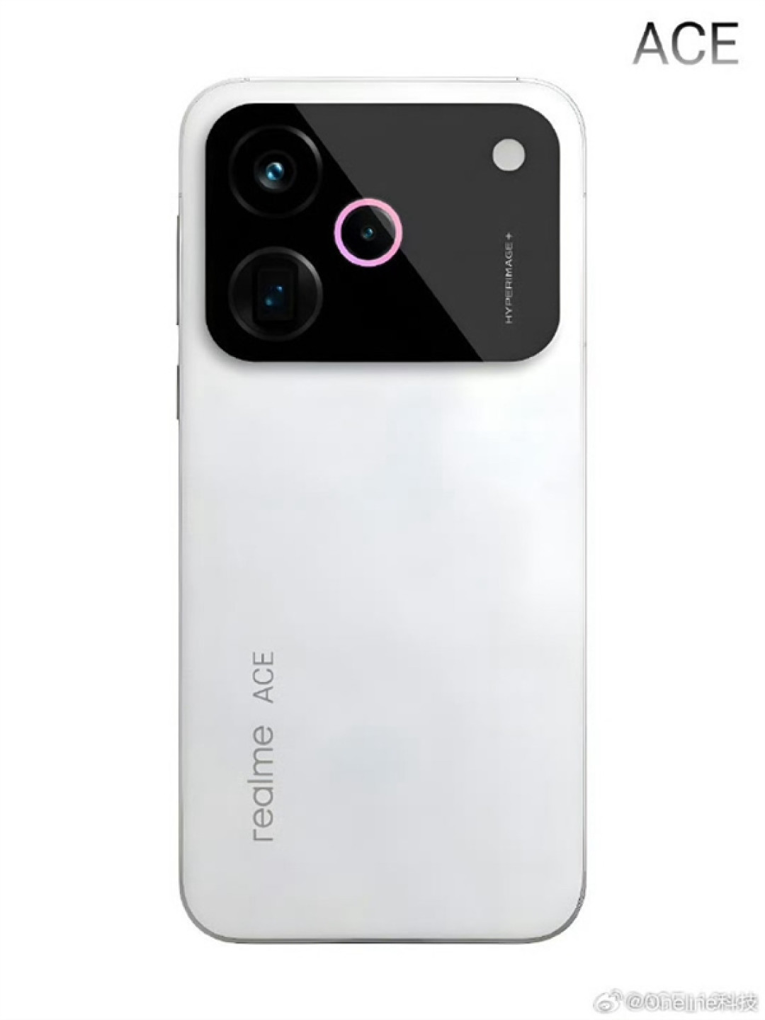 真我GT8 Pro渲染图曝光 徐起：不是大矩阵 大家放心