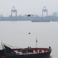连肯德基和瑞幸都能点？！南京用无人机给长江货船空投“外卖”