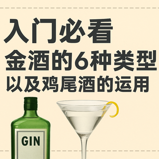 值友入门必看:金酒的故事、6种风格与好喝到停不下来的鸡尾酒