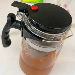 富光耐热玻璃过滤茶壶茶具按压式内胆泡茶壶茶水分离水壶深度测评