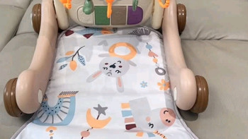 欣格婴儿玩具健身架脚踏钢琴腿部力量锻炼摇铃床铃0-1岁