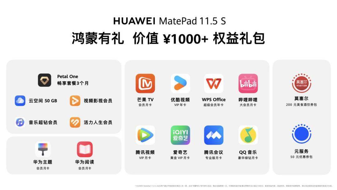 首发超清护眼云晰柔光屏,华为MatePad 11.5 S售价1685元起