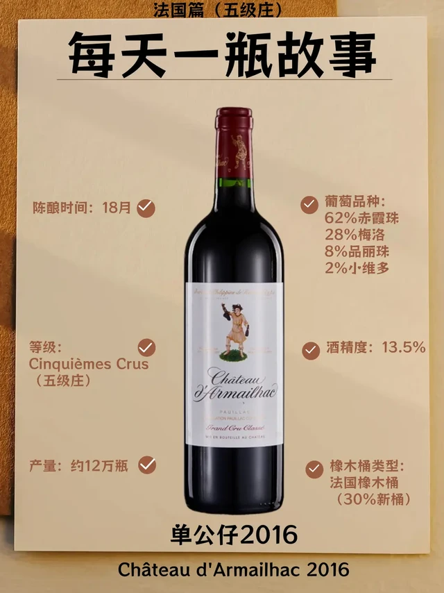 每天一瓶故事｜木桐亲弟弟，百元喝出千元品质