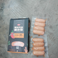 🌶️辣条党狂喜！这口爆汁地肠把川味魂焊在肉里了