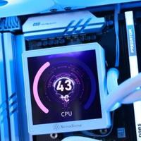 500价位LCD液晶屏360水冷：银昕E360 MAX水冷散热器装机评测