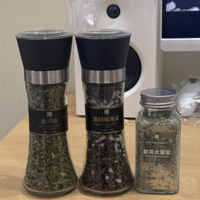 一瓶在手，西餐风味全有 —— 欧芹碎瓶装带研磨黑白胡椒粒粉