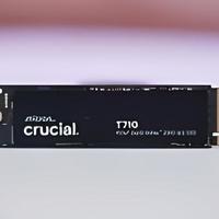 英睿达T710 2TB SSD评测：新一代性能旗舰 14.5G/s仅有57度