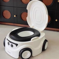 🚗宝宝如厕训练神器来啦！谷仕塔汽车小马桶让把尿变轻松～