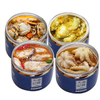 大海纪食旗舰店罐装海鲜熟食：海味直达，舌尖盛宴