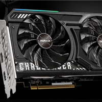 OC只是个名字！华擎推出AMD RX 9060 Challenger 8GB OC显卡：频率原地踏步