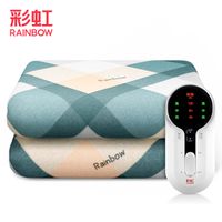 反季必囤！浸水不漏电的彩虹安全云绒电热毯~~