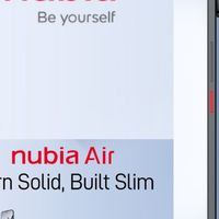 努比亚首款轻薄旗舰nubia Air海外发布