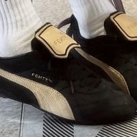 蕾哈娜联名的‘黑金战靴’！FENTY x PUMA Avanti LS BTS 薄底鞋