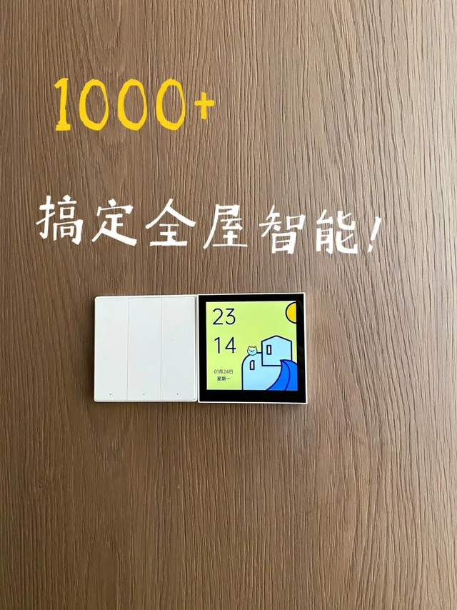 1000+搞定全屋智能，别再花冤枉钱啦！！