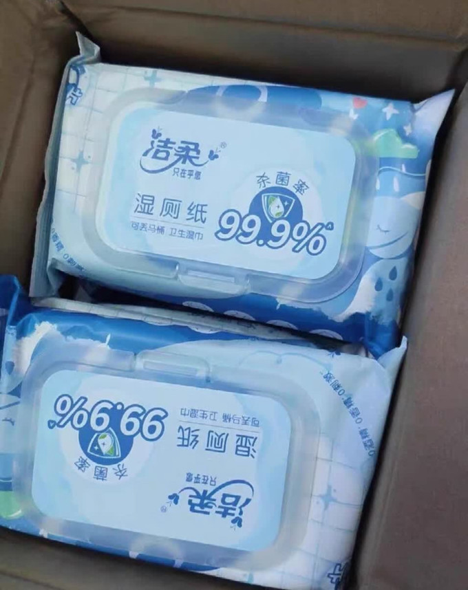 洁柔纸品湿巾