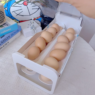🥚厨房收纳新宠 | dehub 鸡蛋收纳盒，好用到哭！