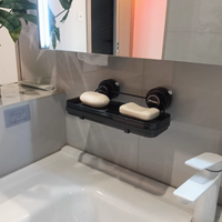 🛁告别传统肥皂盒困扰，这款吸盘壁挂式神器来啦！