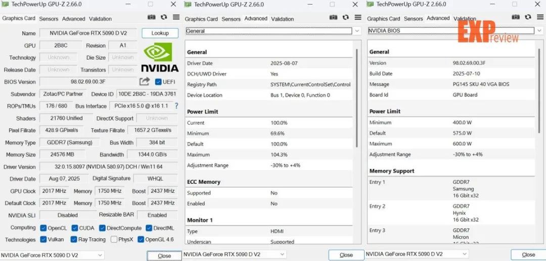 索泰RTX 5090 D v2 SOLID OC显卡评测:原汁原味的顶尖游戏性能体验