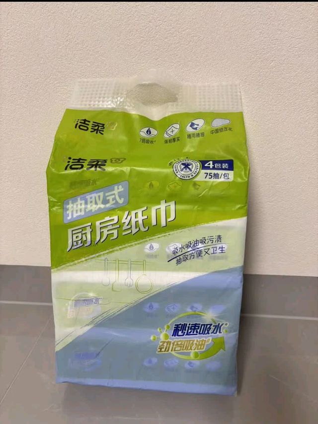 洁柔厨房纸解决清洁烦恼