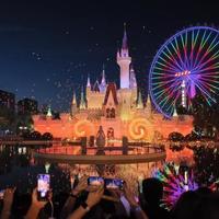 石景山京彩灯会霸榜京城夜游TOP1！85天光影盛宴碰撞非遗与机甲