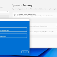 微软承认8月更新导致Windows 10/11众多版本重置和恢复选项失效