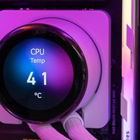 曲面玻璃屏，简洁无线缆，微星MPG CORELIQUID P13 360 WHITE评测