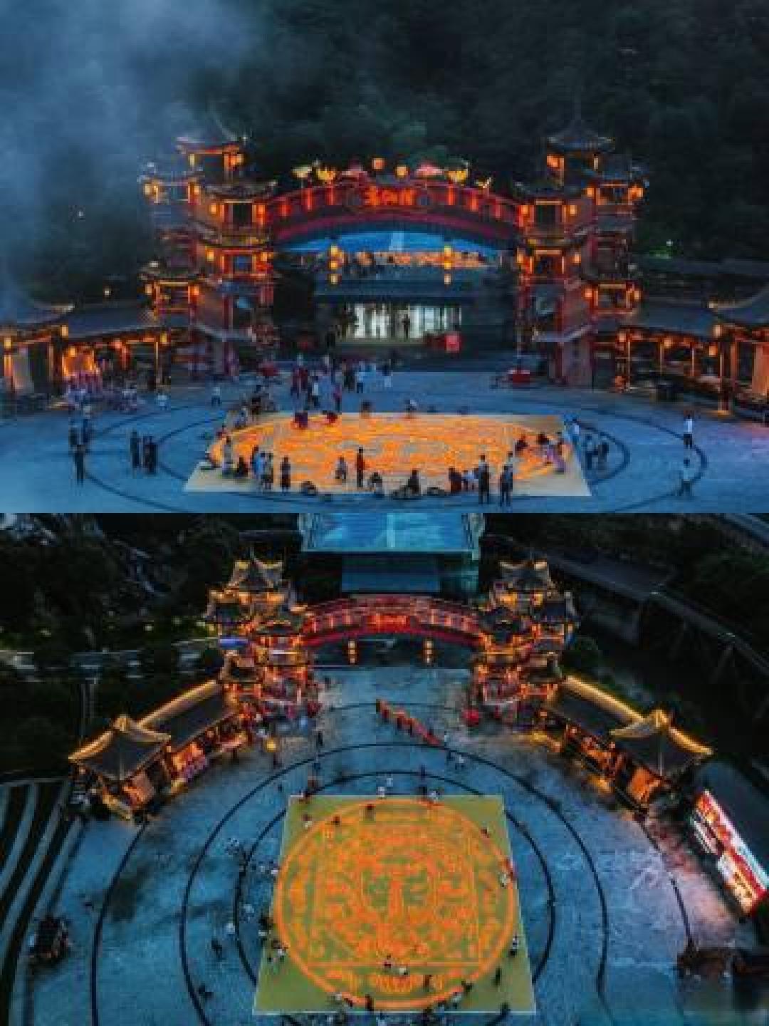 非遗鱼灯汇星河 葛仙村千灯大会再现《上元灯彩》千年幻境