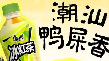 康师傅冰红茶上新——「鸭屎香柠檬茶」