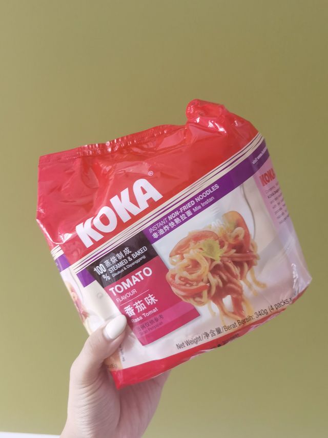 新加坡国民品牌方便面KOKA，非油炸好吃又安心