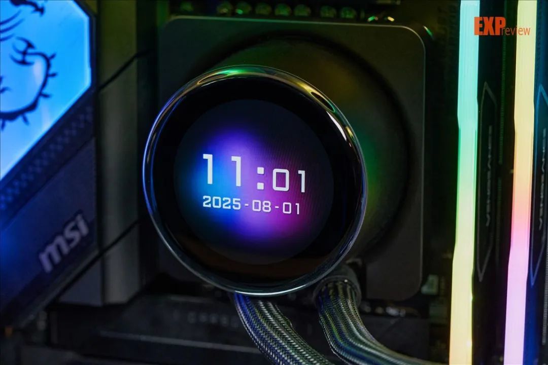 微星MPG CORELIQUID P13水冷评测：外在简洁无暇，屏内大有乾坤