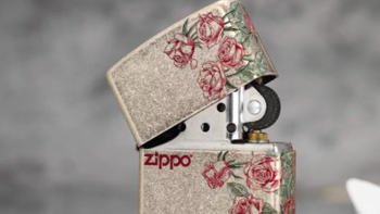 🌹Zippo 热恋玫瑰打火机，点燃七夕浪漫！