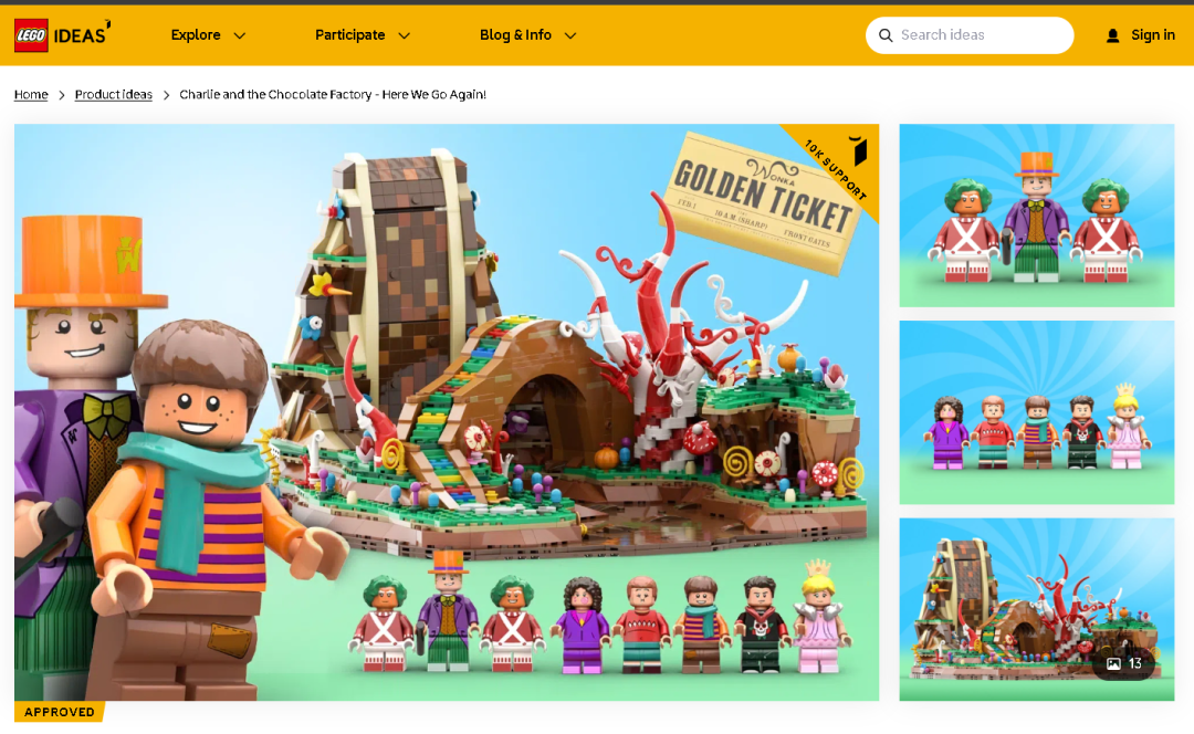 最新LEGO Ideas 21360 查理与巧克力工厂公布了!乐高这次有改砸吗???