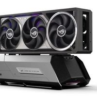 华硕带来ROG XG Station 3（Thunderbolt 5）：开放式显卡坞，配雷电5接口