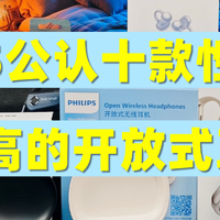 目前最建议买的开放式耳机，2025公认十款性价比最高的开放式耳机