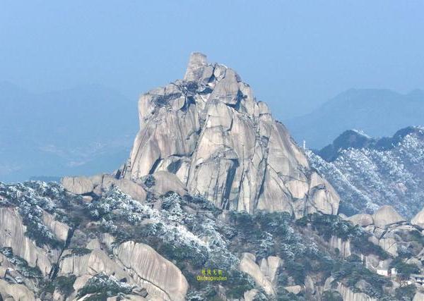 三月江南行之皖山一峰独领天柱山