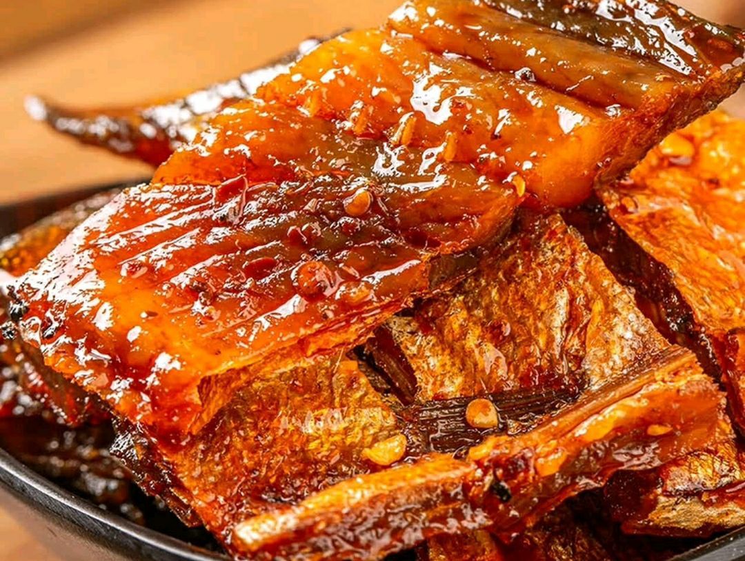 湖南特产湘岳香辣鱼排500g