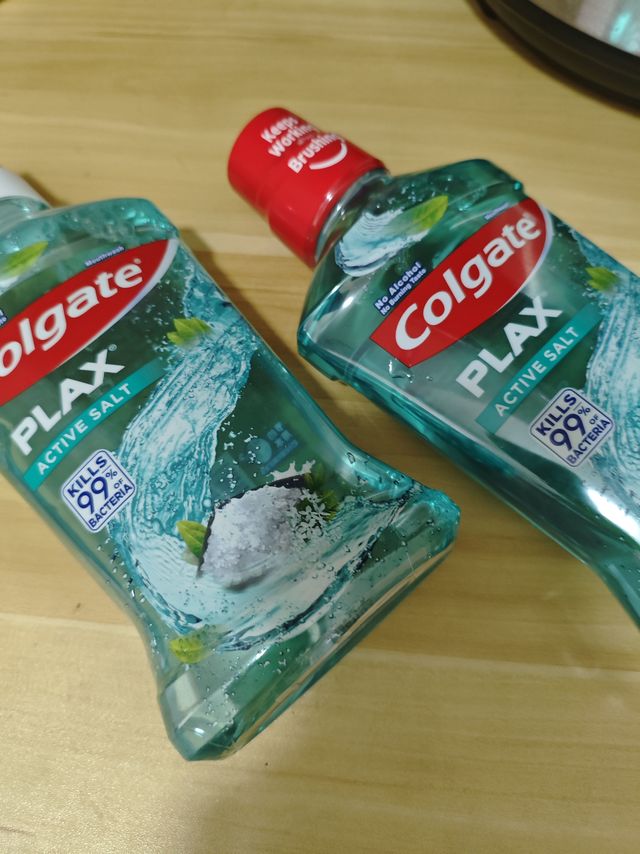 高露洁这款漱口水，日常用着顺手