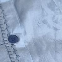 七夕穿搭指南，纯棉刺绣衬衫