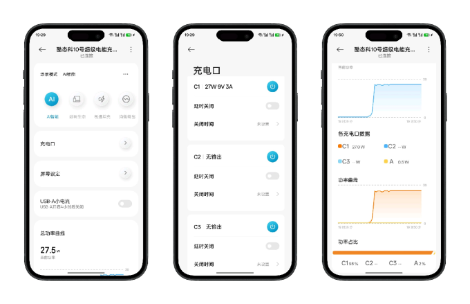 酷态科充电器
