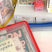 A4透明文件袋：开学收纳神器