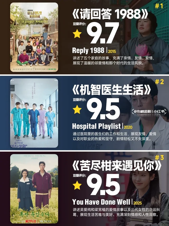 韩国最该申遗的是韩剧❗近🔟年韩剧TOP榜