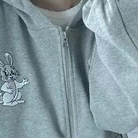 Themuseumvisitor y2k格子内衬卫衣