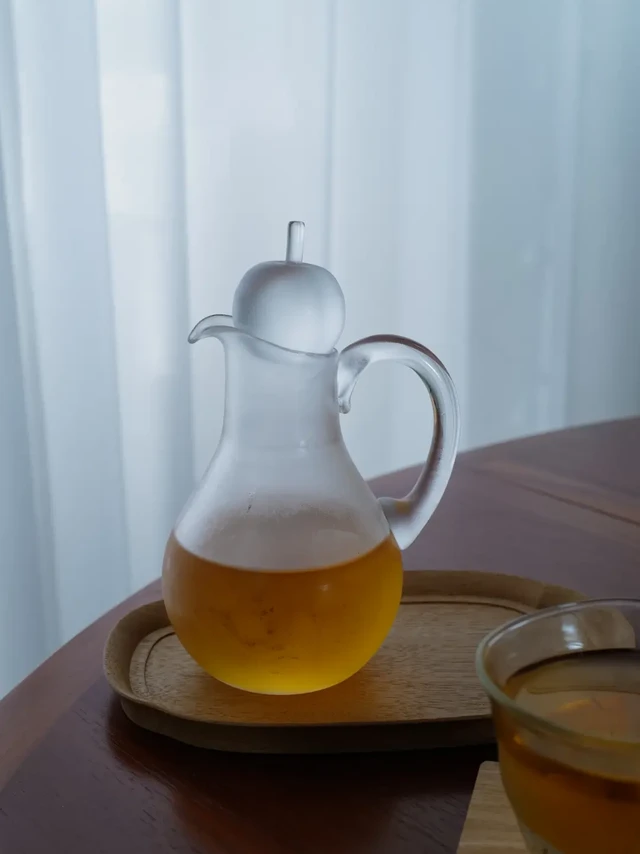 今年夏天买到的最心仪的玻璃壶🍎