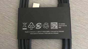 三星原装25w充电线，双Type-C接口，长度1米左右