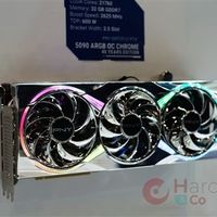 抛光镀铬超级亮！PNY 40周年纪念版RTX 5090/5080规格确认