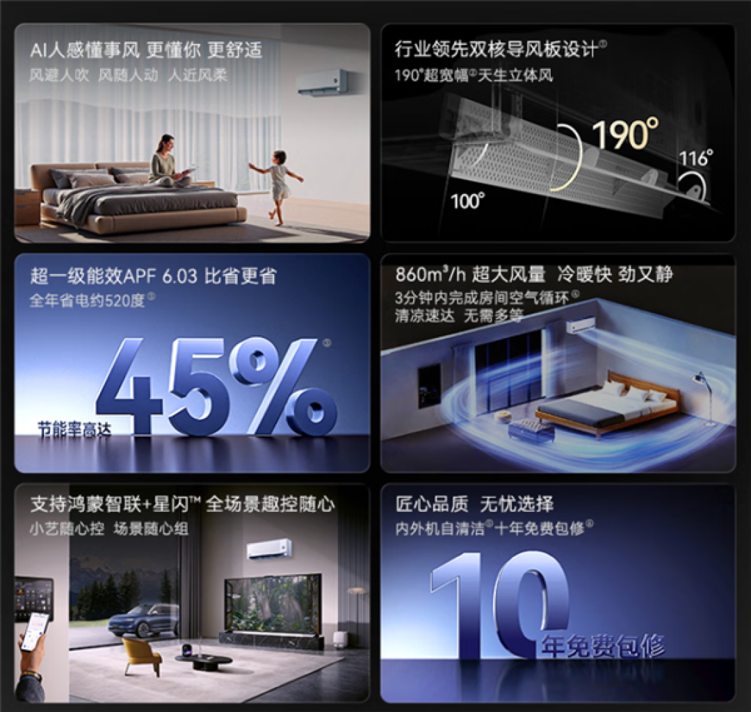 鸿蒙智选MEIPONT智能空调风神之眼发布:京东达成战略合作 送货、安装全流程支持