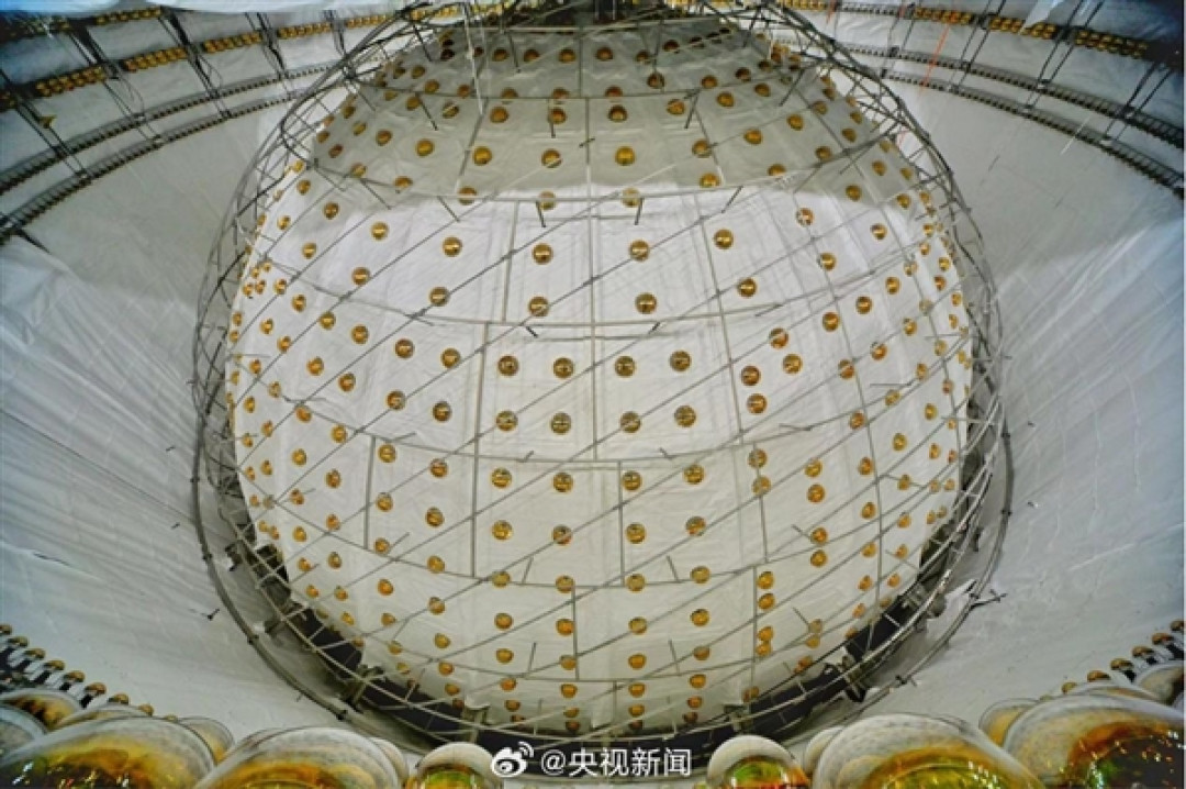 地下700米的世界第一!江门中微子实验大科学装置正式运行