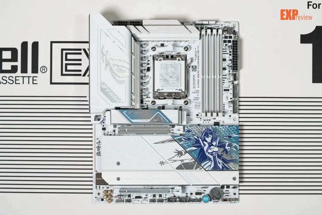 华硕ROG X870 吹雪S主板评测：电镀“战姬”加颜值，内存AI皆升级