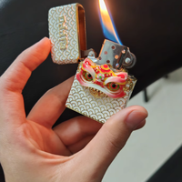七夕送男友 Zippo 重甲醒狮打火机!这波浪漫直接戳中他的心巴